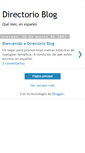 Mobile Screenshot of directorioblog.blogspot.com