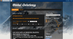 Desktop Screenshot of globalsolutionzz.blogspot.com