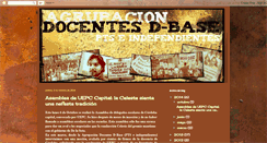 Desktop Screenshot of docentesdbase.blogspot.com