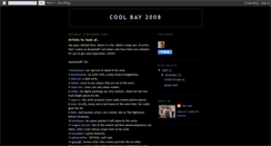 Desktop Screenshot of coolbay2008.blogspot.com