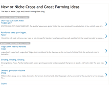 Tablet Screenshot of niche-crops-farming-ideas.blogspot.com