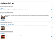 Tablet Screenshot of mybeautifulair.blogspot.com