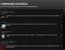 Tablet Screenshot of keatbeck.blogspot.com