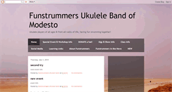 Desktop Screenshot of funstrummersukulele.blogspot.com