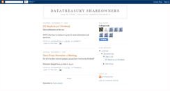 Desktop Screenshot of datatreasuryowners.blogspot.com