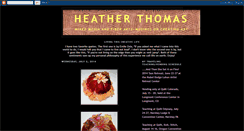 Desktop Screenshot of heatherthomasblog.blogspot.com