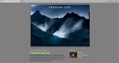 Desktop Screenshot of freedomcafe.blogspot.com