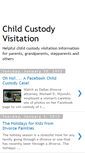 Mobile Screenshot of childcustodyvisitation.blogspot.com