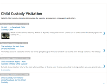 Tablet Screenshot of childcustodyvisitation.blogspot.com