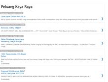Tablet Screenshot of kayahalalrezeki.blogspot.com