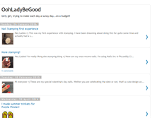 Tablet Screenshot of oohladybegood.blogspot.com