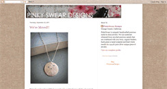 Desktop Screenshot of pinkysweardesigns.blogspot.com