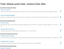 Tablet Screenshot of futarallasok.blogspot.com