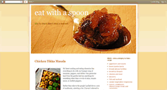 Desktop Screenshot of eatwithaspoon.blogspot.com