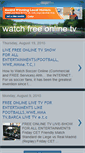 Mobile Screenshot of internetonlinetvwatch.blogspot.com