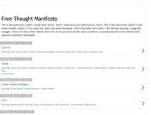 Tablet Screenshot of freethoughtmanifesto.blogspot.com