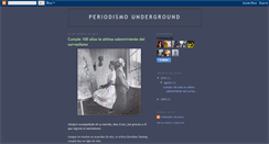 Desktop Screenshot of periodismo-underground.blogspot.com