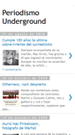 Mobile Screenshot of periodismo-underground.blogspot.com