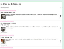 Tablet Screenshot of elblogdeestrogena.blogspot.com