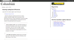Desktop Screenshot of columbianlogistics.blogspot.com