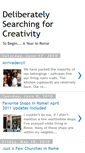 Mobile Screenshot of deliberatelysearchingforcreativity.blogspot.com