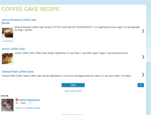 Tablet Screenshot of nice-coffee-cake-recipe.blogspot.com