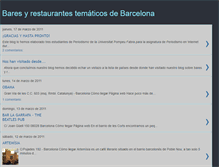 Tablet Screenshot of baresyrestaurantestematicosdebcn.blogspot.com