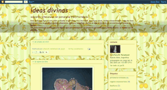 Desktop Screenshot of ideas-divinas.blogspot.com