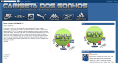 Desktop Screenshot of camiseta-dos-sonhos.blogspot.com