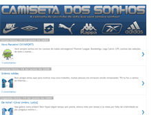 Tablet Screenshot of camiseta-dos-sonhos.blogspot.com