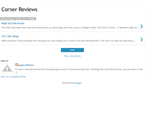 Tablet Screenshot of cornerreviews.blogspot.com