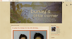 Desktop Screenshot of bunayslittlecorner.blogspot.com