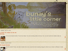 Tablet Screenshot of bunayslittlecorner.blogspot.com