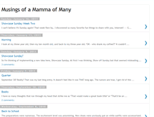 Tablet Screenshot of mammaofmany.blogspot.com