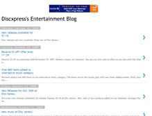 Tablet Screenshot of discxpress.blogspot.com