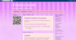 Desktop Screenshot of fraeuleinsmilla.blogspot.com