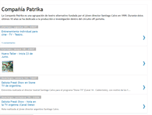 Tablet Screenshot of companiapatrika.blogspot.com