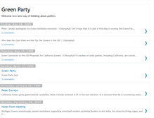 Tablet Screenshot of greenparty.blogspot.com