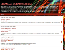 Tablet Screenshot of fefcriancasdesaparecidasajudelocaliza.blogspot.com