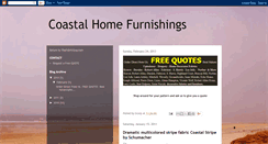 Desktop Screenshot of coastalhomedecor.blogspot.com