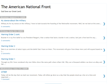 Tablet Screenshot of americannationalfront.blogspot.com
