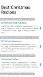 Mobile Screenshot of christmasrecipes.blogspot.com