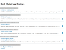 Tablet Screenshot of christmasrecipes.blogspot.com