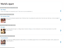 Tablet Screenshot of kpworldsapart.blogspot.com