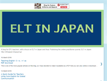 Tablet Screenshot of eltinjapan.blogspot.com