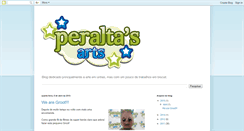 Desktop Screenshot of peraltasart.blogspot.com