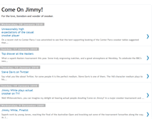 Tablet Screenshot of comeonjimmy.blogspot.com
