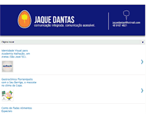 Tablet Screenshot of jaquedantas.blogspot.com