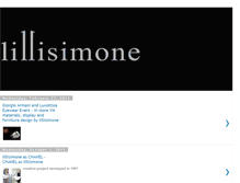 Tablet Screenshot of lillisimone.blogspot.com