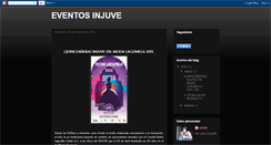 Desktop Screenshot of eventosinjuve.blogspot.com